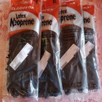 KIT DA 4 PAIA DI GUANTI PROTEZIONE CHIMICA